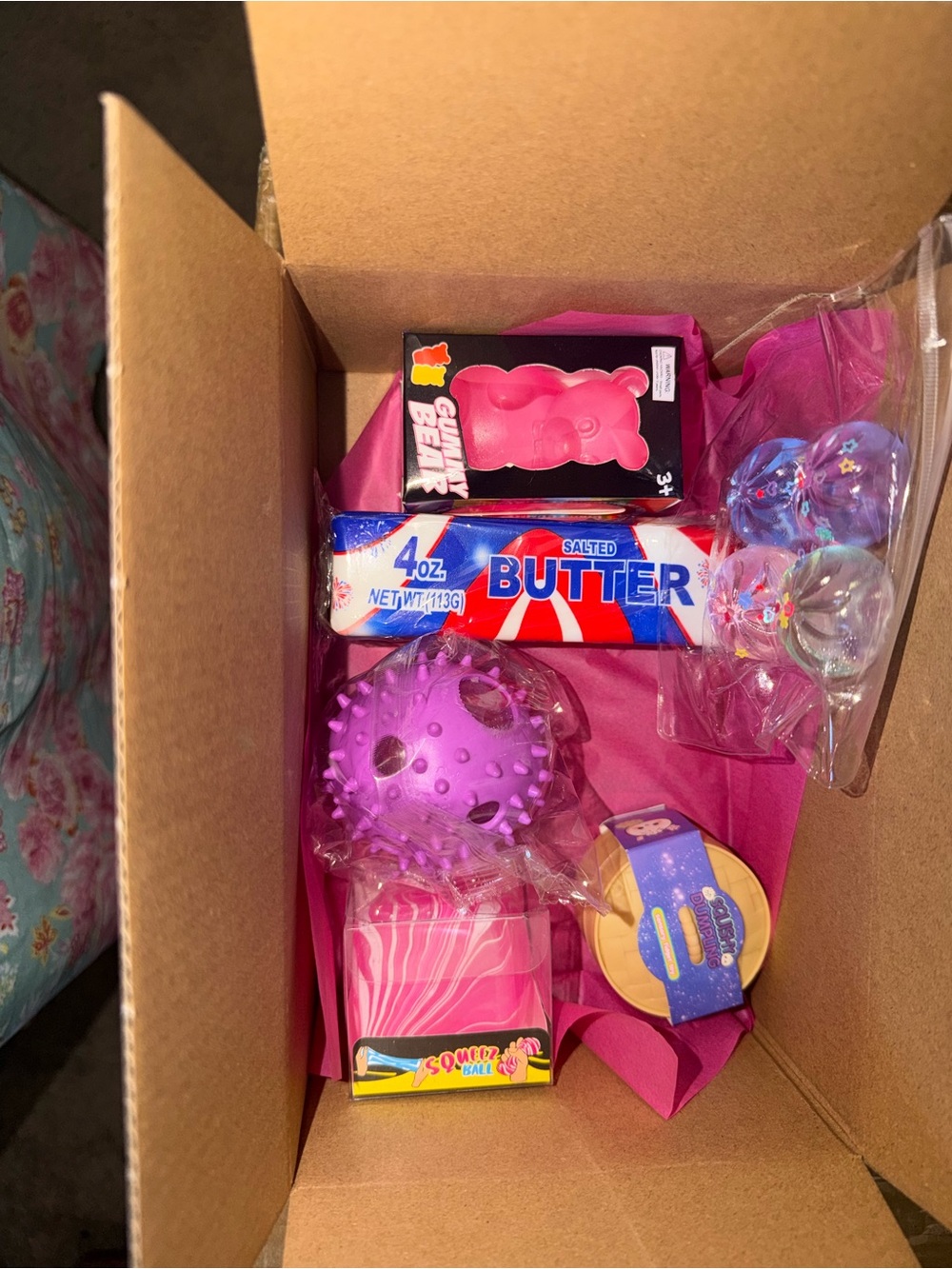 Kids Sensory Toy Pack in  Fidget Set 6 pieces needoh feeling and squishys